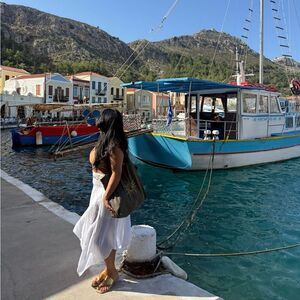 Bohemian White Skirt